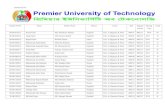 Students Id No:201400010003 - Premier University of …premieruniversityoftechnology.com/Students Id No SRM 2014... · Web viewStudents Id No: Result Sheet: B.Sc. in