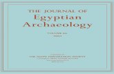 THE JOURNAL OF Egyptian Archaeology - Giza Pyramids library/filce-leek_jea_66_1980.pdf · THE JOURNAL OF Egyptian Archaeology VOLUME 66 ... Coffin Texts on a Roman cartonnage, by