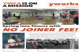 Spring into ﬁtness with NO JOINER FEE!€¦ · community outreach aquatics sports and fitness donors 13 ... Jeff Cann, Director of Finance ... Shelley Kemp Jane Lordeman Lisa Moreno-Woodward