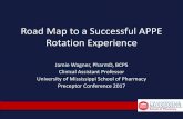 Road Map to a Successful APPE Rotation Experience · Road Map to a Successful APPE Rotation Experience Jamie Wagner ... journal club and/or case presentation grade. How (e.g., sandwich