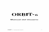 Manual del Usuario - Alartecalartec.com.ar/manuales/ORBiT6-UserMan-SPN.pdf · manual del usuario 4 Sumario de Comandos del Usuario Este manual de usuario contiene toda la información