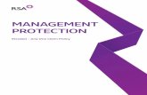 MANAGEMENT PROTECTION - RSA Broker Protection...THIS MANAGEMENT PROTECTION POLICY ... word or expression to which a specifc meaning has been attached shall bear such ... within the