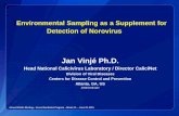 Environmental Sampling as a Supplement for Detection of ... · Environmental Sampling as a Supplement for Detection of Norovirus ... require hospitalization and fluid therapy ...