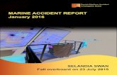 MARINE ACCIDENT REPORT January 2016 - dmaib.dk SWAN - Fall... · MARINE ACCIDENT REPORT January 2016 ... Chemical/products tanker Nationality ... The first two days of the voyage