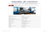 CORREA A 25/30 3500MM X 1000MM CNC BED MILLER. … · TNC426 CONTROL. Serial No. 9253505 Year of Manufacture 1996 Control HEIDENHAIN TNC 426 Table Size 3500MM X 1000MM Table Left/Right