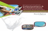 Waterproof Handheld Colorimeters & Turbidimeters · analytical instruments, equipment, reagents and ... company consecutive Frost & Sullivan Market ... Colorimetry Analysis Disinfection