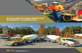 Concrete Pump Delivery Industry Guidelines - CCAA€¦ · Concrete Pump Delivery Industry Guidelines CCAA OFFICES NATIONAL OFFICE Level 10, 163-175 O’Riordan Street Mascot NSW 2020