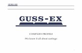 COMPANY PROFILE -We knowitallaboutcastings- - GUSS …€¦ · • Supply of raw and machined castings from Poland to majority of the EU countries. ... Size of mould plate is 480x550x600/675