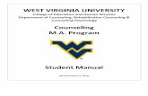 Counseling M.A. Program€¦ ·  · 2016-08-01Student Rights ... High school counselors advise on college ... A growing number of