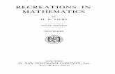 Recreations in Mathematics - djm.ccdjm.cc/library/Recreations_in_Mathematics_Licks_edited.pdf · Created Date: 12/22/2005 4:41:57 PM