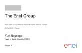 The Enel Group - Energia Media€¦ ·  · 2016-11-07The Enel Group WEC Italia ... Dati al 31/12/2015 ... Oil + Gas Hydro Other Renewables Production mix1 6% 19% 18% 14% 33%