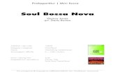 Soul Bossa Nova - Obrasso · Soul Bossa Nova Quincy Jones arr. Denis Burton . Code Schwierigkeitsgrad code degré de difficulté C = medium . code degree of difficulty . Spieldauer
