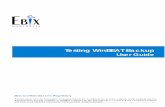 Testing WinBEAT Backup - Ebixebix.com.au/files/pdf/WinBEAT-Testing-Backup-User-Guide.pdf · Testing WinBEAT Backup 2 Installation of “Test” WinBEAT Server WinBEAT Database/s will