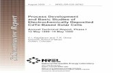 Process Development and Basic Studies of … · and Basic Studies of Electrochemically Deposited CdTe-Based ... Studies of Electrochemically Deposited CdTe-Based Solar ... AC Electrical