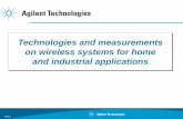 Wireless for Industrial applications - Keysight Home and Industrial Applications… Page 3 Building Management Asset Management Hotel Energy Management Entertainment (Toys, Games,