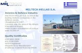 MILTECH HELLAS S.A. - exposecdefenseworld.gr · 2 Miltech has developed and delivered Avionics Aerospace Products Telecommunications Products Electrical Power Converters MLT-HDD-55L