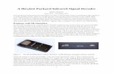 A Hewlett Packard Infrared Signal Decoder Receiver with Arduino.pdf · 1 A Hewlett Packard Infrared Signal Decoder Martin Hepperle June 2015 – November 2017 Several Hewlett Packard