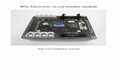 MGL Electronic circuit breaker module ECB.pdfMGL Electronic circuit breaker module User and installation manual. General The ECB module provides 8 electronic circuit breakers. All