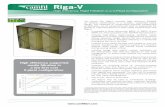 Riga-V - Clean Air Solutions | Camfil Global Detailed Info...Riga-V High Efficiency, Rigid Filtration in a V-Pleat Configuration High efficiency supported media filtration in a low