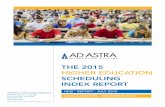 THE 2015 HIGHER EDUCATION SCHEDULING INDEX REPORT … · HIGHER EDUCATION SCHEDULING INDEX REPORT 6900 W. 80th St., ... HESI ™ REPORT - JULY ... Community College A ...