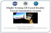 Flight Testing Of Fused Reality Visual Simulation System Conference... · Flight Testing Of Fused Reality Visual Simulation System Justin Gray, Systems Technology, Inc. 13th Annual