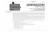 WIRELESS MONITORING SYSTEM TYPE IT1000 - Fireye … ·  · 2017-04-17The Fireye® inTouch Type IT1000 provides continuous monitoring of the Flame-Monitor, ... • Battery back-up