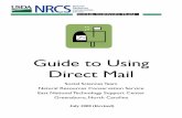guide to direct mail - USDA of discrimination write to USDA, ... Direct Mail Formats … ... Guide to Using Direct Mail 9 Social Sciences Team C
