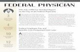 FPA Asks OPM For Detailed Report on the Pay of All Federal ... Physician_July_2011... · News for MeMbers of the federal PhysiciaNs associatioN FEDERAL PHYSICIAN ... as is evident