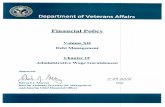 Department of Veterans Affairs Volume XII – Chapter 1F of Veterans Affairs Volume XII – Chapter 1F. Department of Veterans Affairs . Department of Veterans Affairs (Department