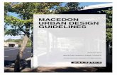 MACEDON URBAN DESIGN GUIDELINES - … · MACEDON URBAN DESIGN GUIDELINES ... The Study Team recognises that the State of Victoria has an ancient and proud ... The Macedon Village