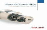Dosing and Process Pump - gather-industrie.com and Process Pump ... pumping and dosing technology sector. ... appropriate type of material – a maximum amount of safety is achieved