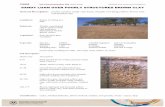 SANDY LOAM OVER POORLY STRUCTURED BROWN CLAY … · CH005 Soil Characterisation Site data sheet DEWNR Soil and Land Program SANDY LOAM OVER POORLY STRUCTURED BROWN CLAY. General Description:
