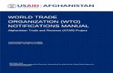 WORLD TRADE ORGANIZATION (WTO) …pdf.usaid.gov/pdf_docs/PA00MTJS.pdfWORLD TRADE ORGANIZATION (WTO) NOTIFICATIONS MANUAL ... Transparency is one of the fundamental norms of international