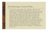 Archaeology Lesson Plan - Western Kentucky … Lesson Plan ... to fill a three hour block. ... A petroglyph is carved and a pictograph is painted (see Prehistoric Art PowerPoint).