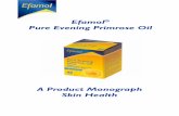 Efamol Pure Evening Primrose Oil - Activhealth Efamol Pure Evening Primrose Oil is an en-tirely new approach to the management of atopic eczema. It is an oral medication con …