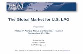 The Global Market for U.S. LPG - Platts€¢ In business since the mid-1980s • Primary source bottom-up data collection and analysis. • tracks ethane, propane & butane (LPG), naphtha,