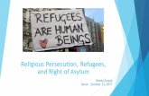 Religious Persecution, Refugees, and Right of Asylum · Religious Persecution, Refugees, and Right of Asylum ... Gregorian Bivolaru, founder of the Romanian group MISA, regarded as