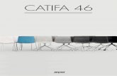CATIFA 46 - Arper: in pursuit of the essential Catifa 46 shell and base are fabricated in a diverse range of materials, colors and finishes. The shell is constructed in doublecurved
