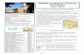 Shiloh Lutheran Church Newsletter May 2017shilohlutheran.com/ShilohNewsletters/Newsletters 2017... · At Shiloh Evangelical Lutheran Church ... What will it take for us to believe