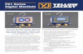 P51 Series Digital Manifold - yellowjacket.comyellowjacket.com/.../2018/01/10098-P51-Digital-Manifold-Spec-Sheet.pdf · 40860 P51-860 TITAN™ Digital Manifold ... Other trademarks
