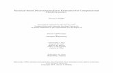 Residual-based Discretization Error Estimation for ... · Residual-based Discretization Error Estimation for Computatioanl Fluid Dynamics Tyrone S. Phillips (ABSTRACT) The largest