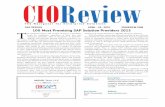 SAP SPECIAL APRIL - 10 - 2015 CIOREVIEW.COM 100 ...2| JULY 2014 SAP SPECIAL APRIL - 10 - 2015 CIOREVIEW.COM The Navigator for Enterprise Solutions 100 Most Promising SAP Solution Providers