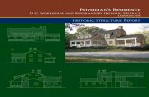Physicians Residence Historic Structure Report Cover … · Fairfax County, Virginia ... Energy Conservation (IEBC Section 711) ... Physicians Residence Historic Structure Report