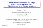 Laser Measurements for High- Pressure Combustion ... lucht-presentation.pdf · Laser Measurements for High-Pressure Combustion: Challenges and Opportunities Robert P. Lucht School
