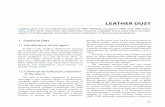 LEATHER DUST - IARC Monographs on the Evaluation of ...monographs.iarc.fr/ENG/Monographs/vol100C/mono100C-13.pdf · Leather dust number of employees in shoe manufacture in China was