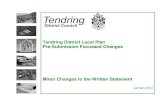 Tendring District Local Plan Pre-Submission Focussed Changes ·  · 2013-12-19Tendring District Local Plan Pre-Submission Focussed Changes ... January 2014. 2 Important Notice This
