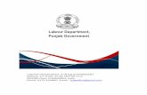 LABOUR DEPARTMENT, PUNJAB GOVERNMENT … · under the directions of Labour Commissioner-cum-Director of ... Register of Advance ... Attendance and payment of wages registers.