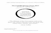 OLLI-UHM Spring 2017 Brochure FINAL - University of Hawaii · OLLI-UHM Spring Term 2017 January 23 ... OLLI Book Club 14 College of ... the wonderful Henri Mancini Grammy-winning