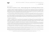 Eureka Forbes Ltd.: Managing the Selling Effort (A)Upload... · Eureka Forbes Ltd.: Managing the Selling Effort (A) ... operated 116 sales offices in 92 cities and had the largest