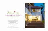 THALAHENA VILLAS - Jetwing Hotels. Introduction Jetwing Thalahena Villas is a holiday villa situated on the Western Coast of Sri Lanka. The Villa has three bedrooms and a pool, with